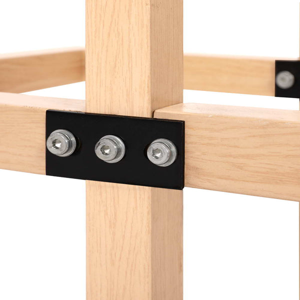 Artiss Tempered Glass Round Coffee Table - Beige freeshipping - Awezingly