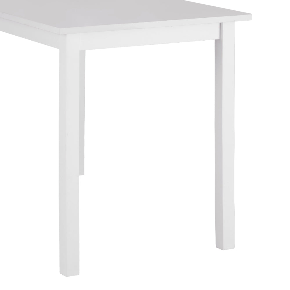 Artiss Dining Chairs and Table Dining Set 4 Cafe Chairs Set Of 5 4 Seater White Artiss
