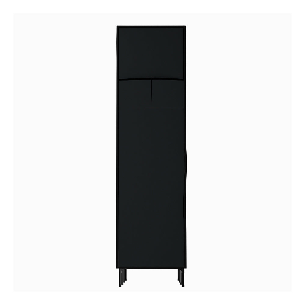 Artiss Clothes Wardrobe Closet Storage Large Portable Organiser with Shelf Black Artiss