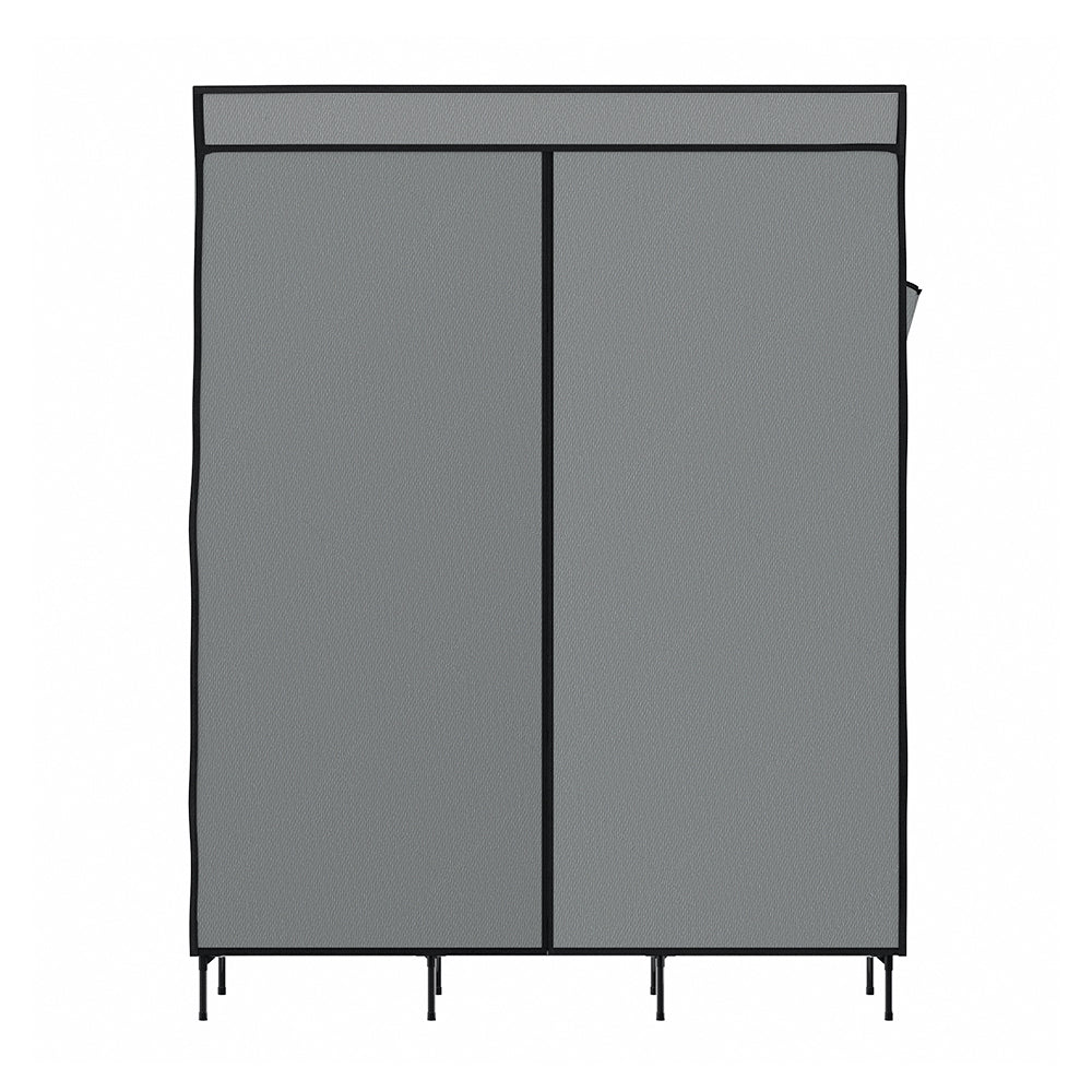 Artiss Clothes Wardrobe Closet Storage Large Portable Organiser with Shelf Grey Artiss