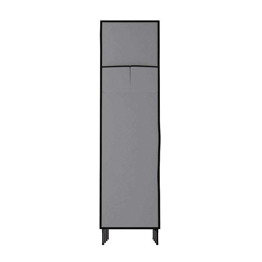 Artiss Clothes Wardrobe Closet Storage Large Portable Organiser with Shelf Grey Artiss
