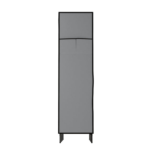 Artiss Clothes Wardrobe Closet Storage Large Portable Organiser with Shelf Grey Artiss