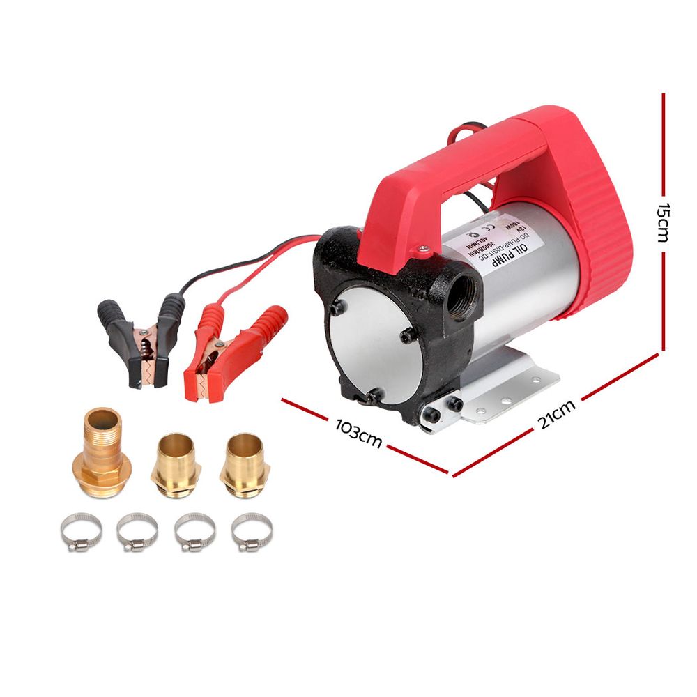 12V Electric Diesel Oil Bio-diesel Transfer Pump Giantz