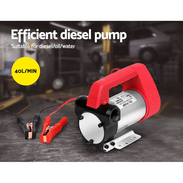 12V Electric Diesel Oil Bio-diesel Transfer Pump Giantz