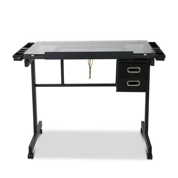 Artiss Adjustable Drawing Desk - Black and Grey Artiss