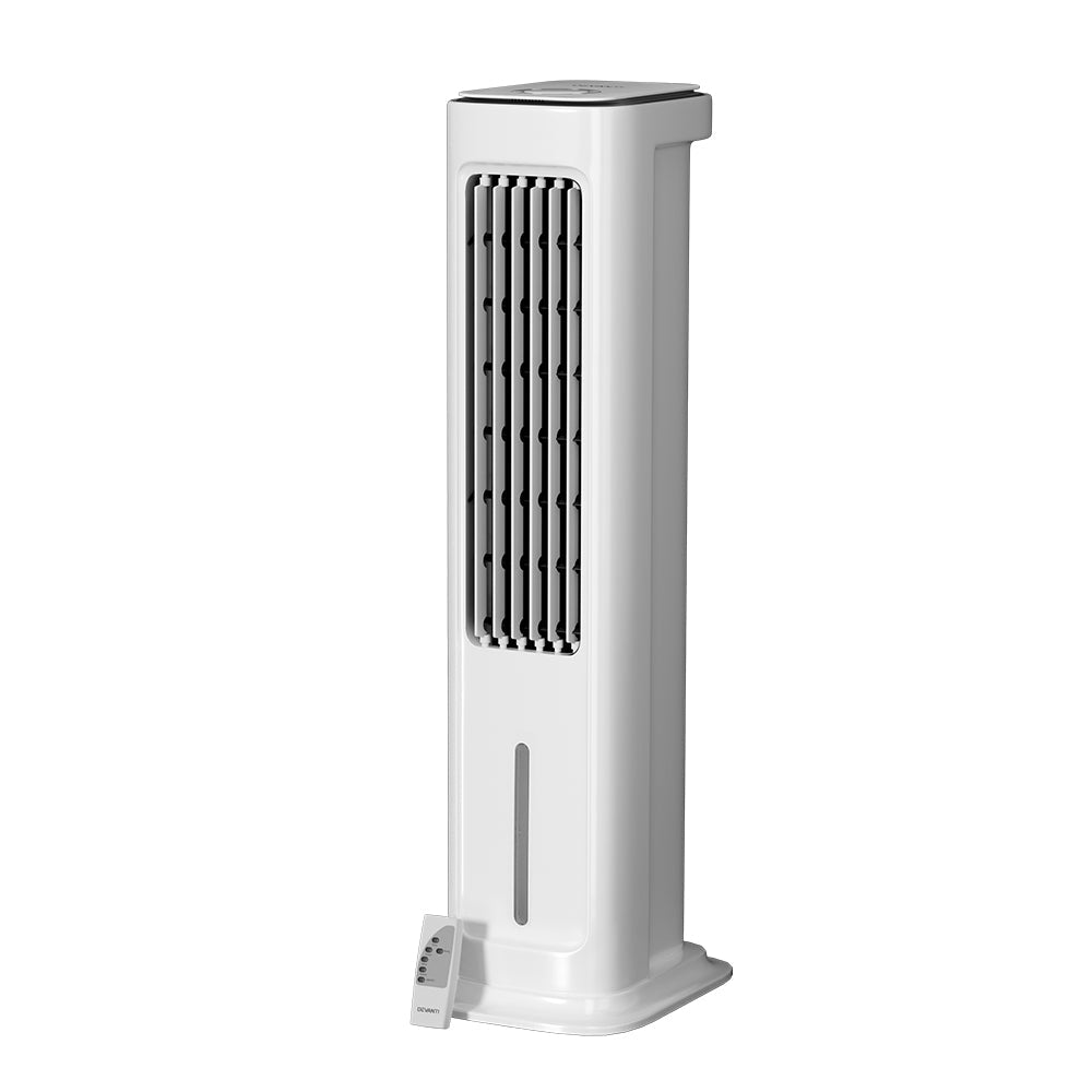 Devanti Tower Evaporative Air Cooler Conditioner Portable Cool Fan Humidifier 6L Devanti