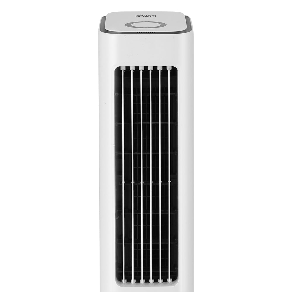 Devanti Tower Evaporative Air Cooler Conditioner Portable Cool Fan Humidifier 6L Devanti
