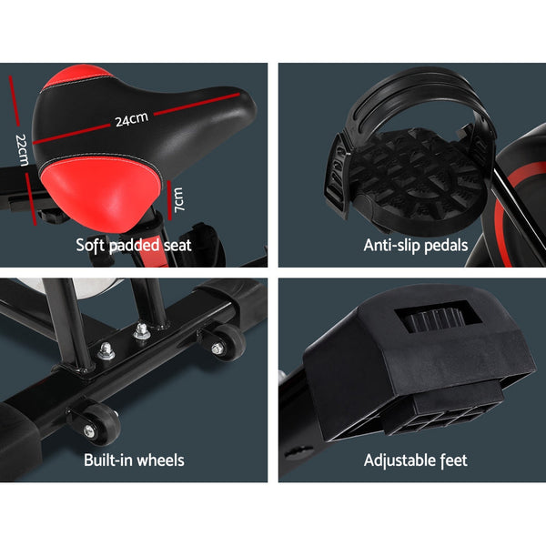 Spin Bike Exercise Bike Flywheel Fitness Home Commercial Workout Gym Holder Spin Bike