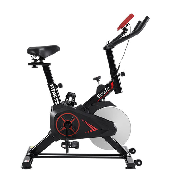 Everfit Spin Bike 10kg Flywheel Exercise Bike Fitness Workout Cycling Everfit