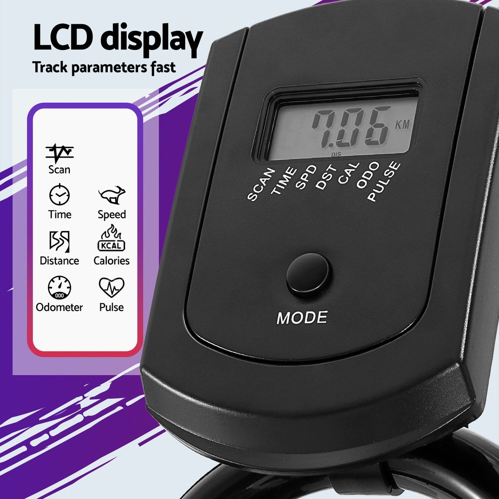 Everfit Magnetic Spin Bike Exercise Bike Cardio Gym Bluetooth APP Connectable Everfit