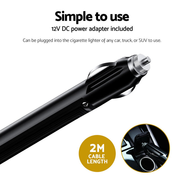 Giselle Electric Heated Blanket Car Throw Rug Grey Giselle Bedding