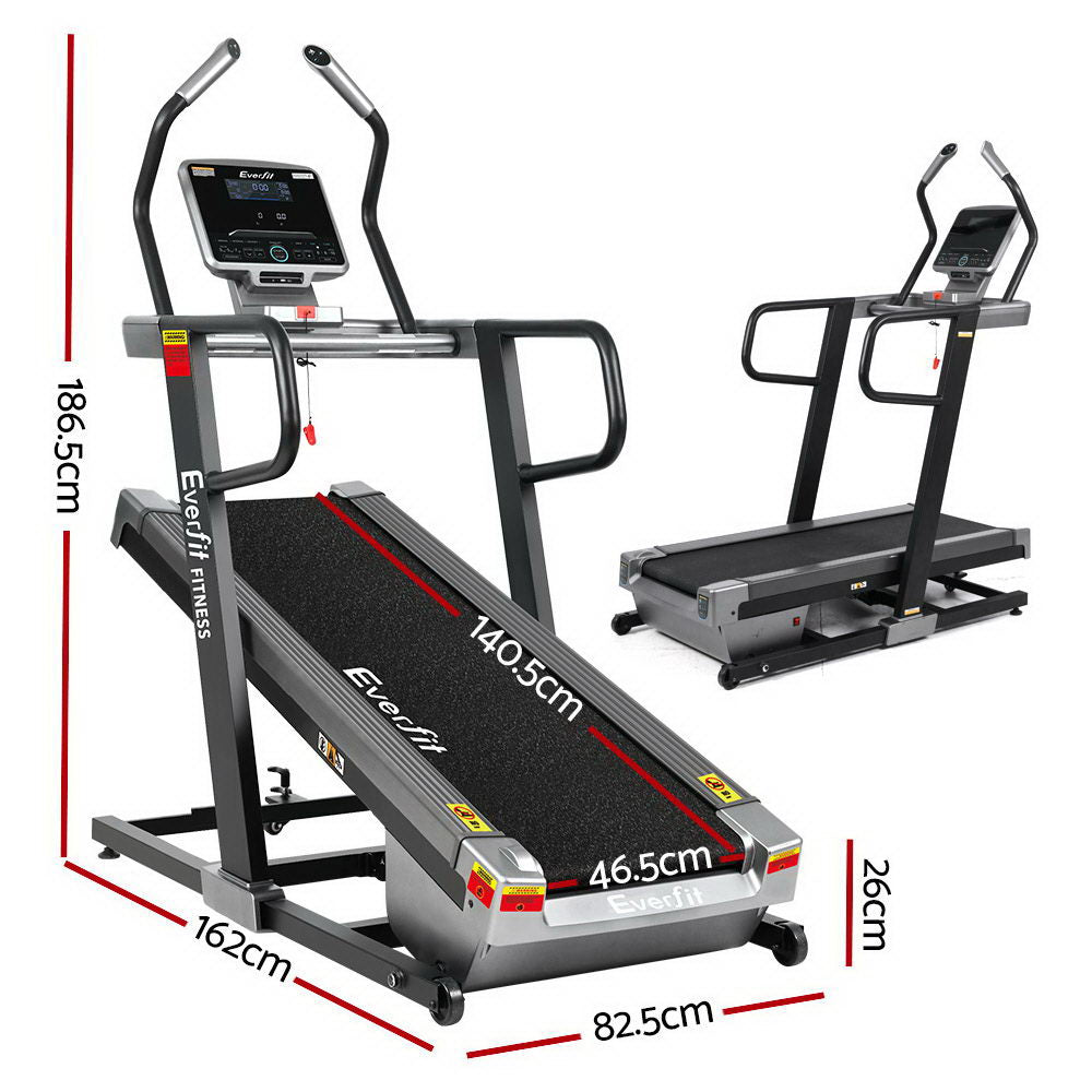 Everfit Electric Treadmill Auto Incline Trainer CM01 40 Level Incline Gym Exercise Running Machine Fitness Everfit