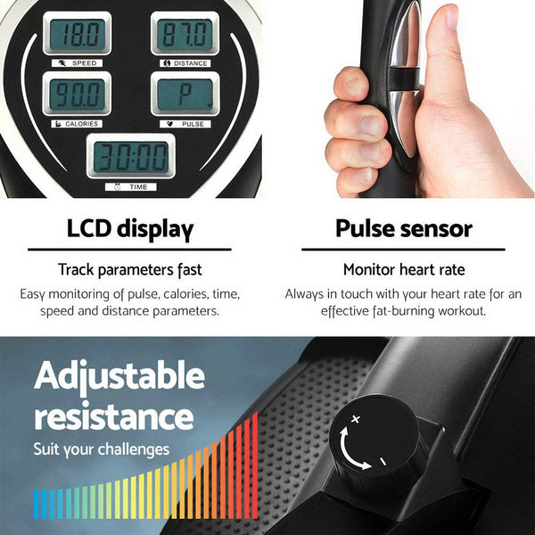 Everfit 6in1 Elliptical Cross Trainer Exercise Bike Bicycle Fitness Machine Everfit