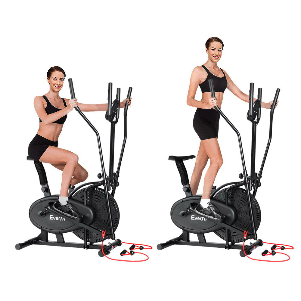 Everfit 5in1 Elliptical Cross Trainer Exercise Bike Bicycle Home Gym Fitness Machine Running Walking Everfit