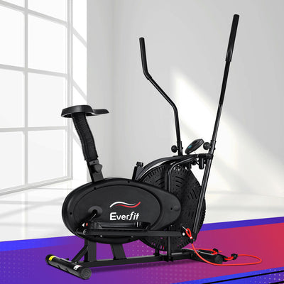 Everfit 4in1 Elliptical Cross Trainer Exercise Bike Bicycle Fitness Machine