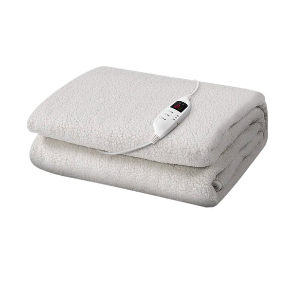 Giselle Bedding Single Size Electric Blanket Fleece Giselle Bedding