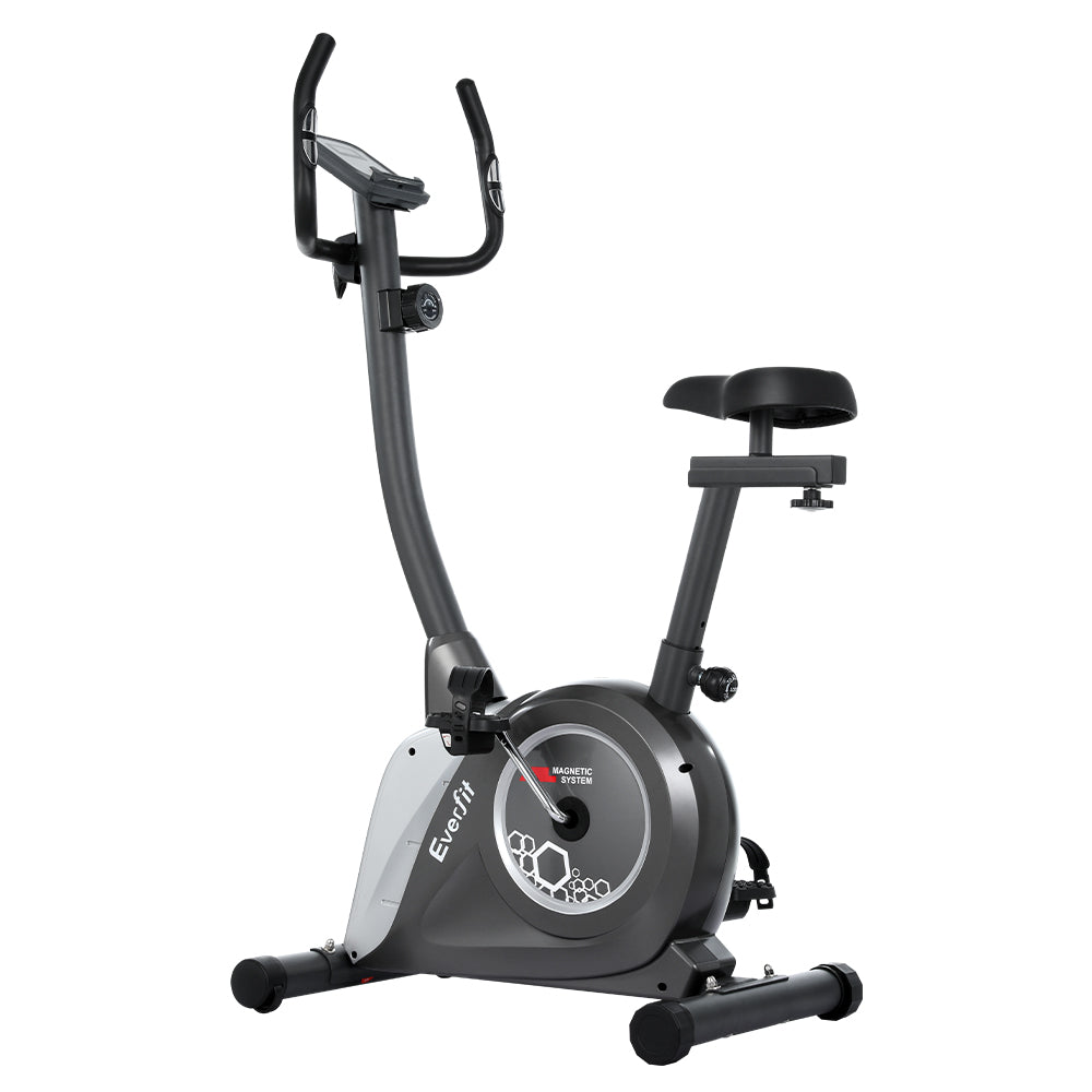 Everfit Magnetic Exercise Bike Upright Bike Fitness Home Gym Cardio Everfit