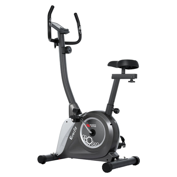 Everfit Magnetic Exercise Bike Upright Bike Fitness Home Gym Cardio Everfit