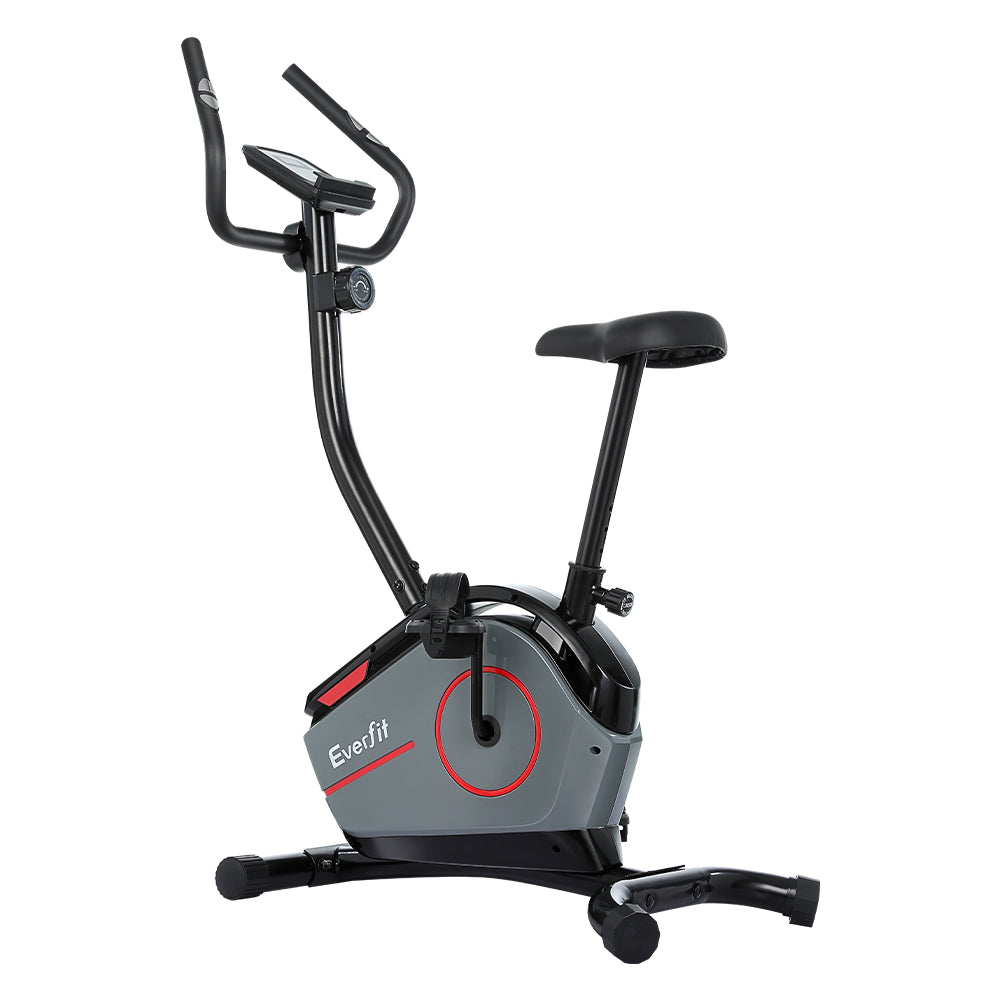Everfit Magnetic Exercise Bike 8 Levels Upright Bike Fitness Home Gym Cardio Everfit