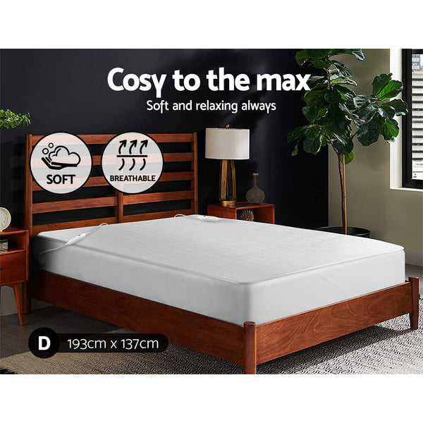 Giselle Bedding Double Size Electric Blanket Polyester Giselle Bedding