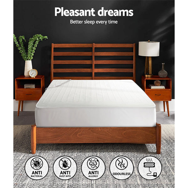 Giselle Bedding Single Size Electric Blanket Polyester Giselle Bedding