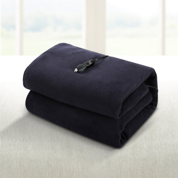 Giselle Electric Heated Blanket Car Truck Throw Rug Travel Camping 12V DC Aut Giselle Bedding