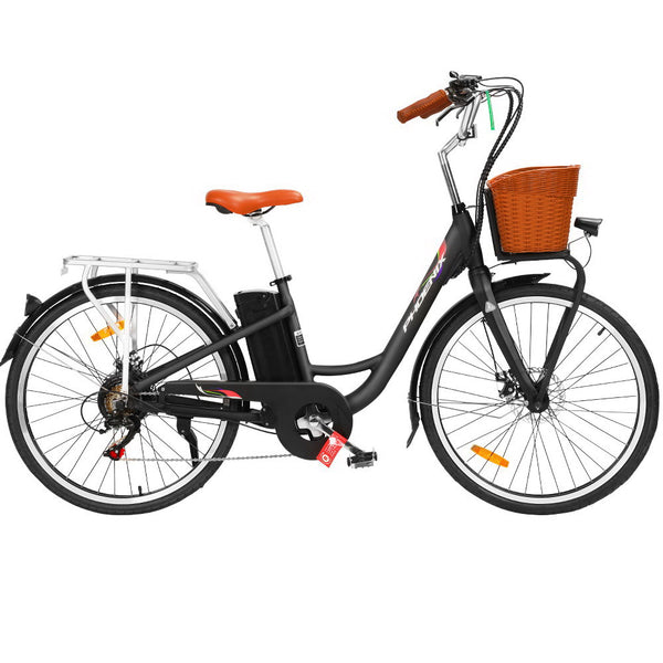 Phoenix 26 inch Electric Bike City Bicycle eBike e-Bike Urban Bikes freeshipping - Awezingly