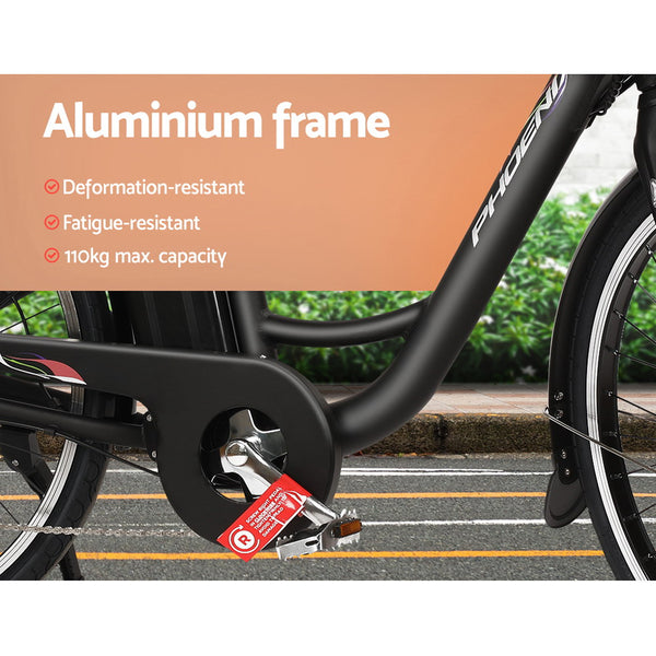 Phoenix 26 inch Electric Bike City Bicycle eBike e-Bike Urban Bikes freeshipping - Awezingly