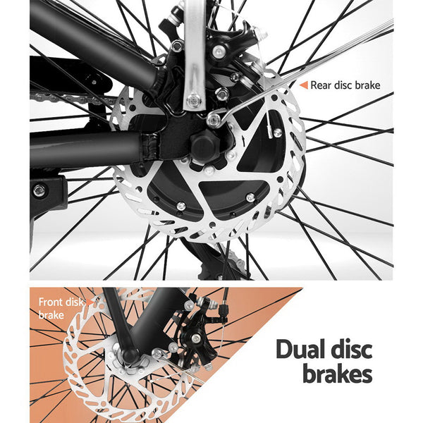 Phoenix 26 inch Electric Bike City Bicycle eBike e-Bike Urban Bikes freeshipping - Awezingly