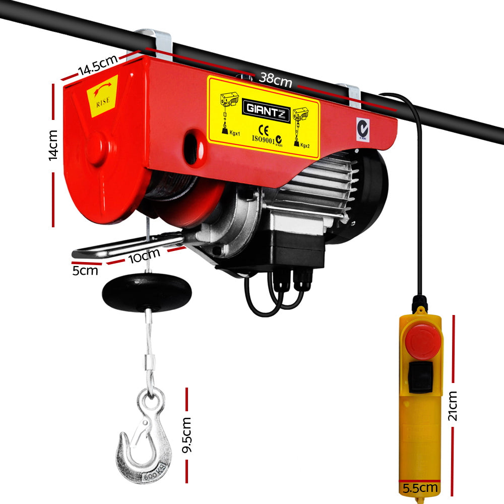 Giantz 1200w Electric Hoist winch Giantz