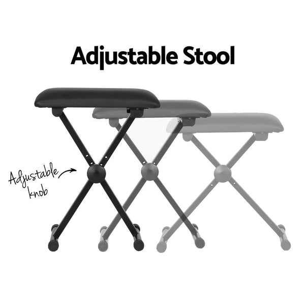 Alpha 88 Keys Electronic Piano Keyboard Digital Electric w/ Stand Stool Pedal Alpha