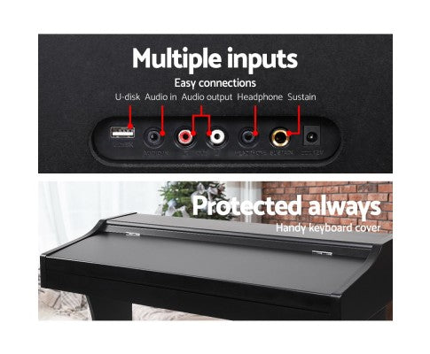 Alpha 61 Key Electronic Piano Keyboard Electric Digital Classical Music Stand freeshipping - Awezingly