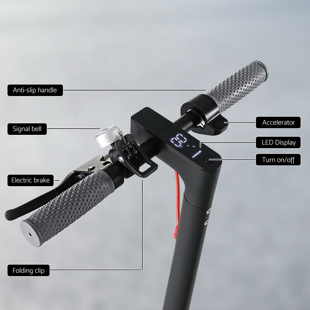 Electric Scooter 800W 25KM/H Folding Portable Riding For Adults Commuter Black Does not apply