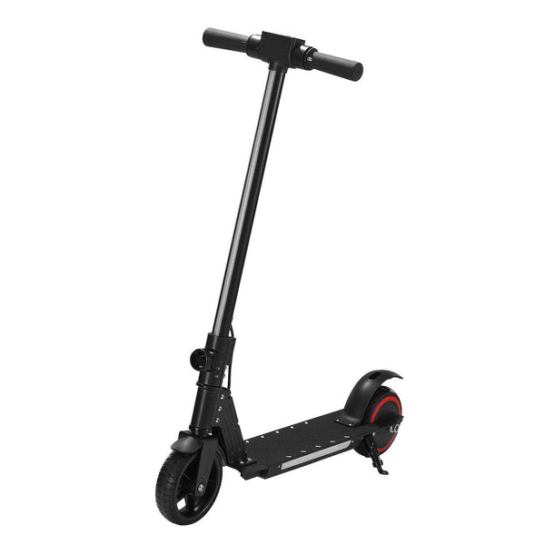 Electric Scooter 130W 16KM/H LED Light Folding Portable For Kids Teens Black Does not apply