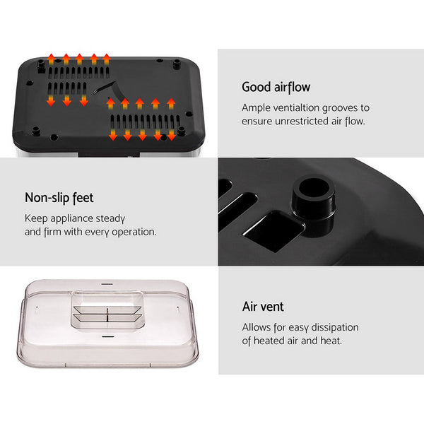 Devanti Food Dehydrator with 7 Trays - Silver freeshipping - Awezingly