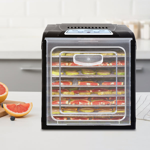 Devanti 9 Tray Food Dehydrators Commercial Beef Jerky Maker Fruit Dryer Black freeshipping - Awezingly