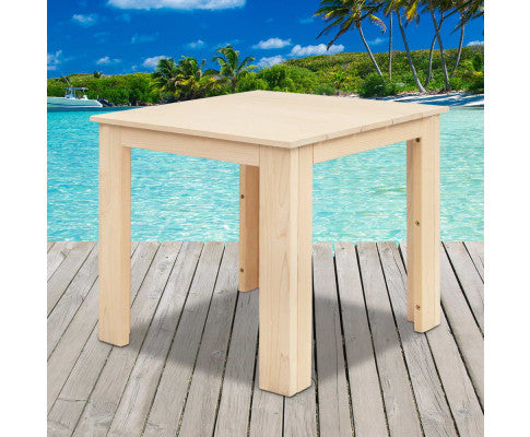 Gardeon Wooden Outdoor Side Beach Table freeshipping - Awezingly