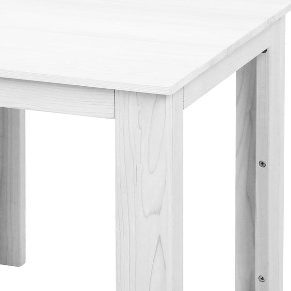 Gardeon Outdoor Sun Lounge Beach Chairs Table  Patio - White freeshipping - Awezingly