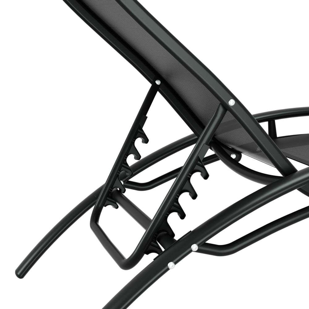 Gardeon Sun Lounger Chaise Lounge Chair Table Patio Outdoor Setting Furniture Gardeon