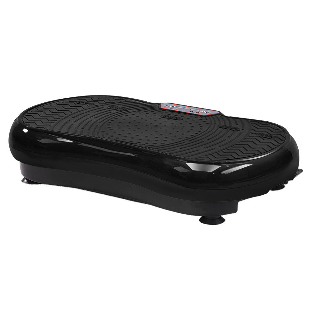 Everfit Vibration Machine Plate Gym Fitness Black Everfit