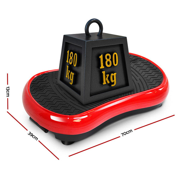 Everfit Vibration Machine Plate - Gym Fitness Red Everfit