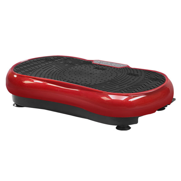 Everfit Vibration Machine Plate Platform Body Shaper Home Gym Fitness Maroon Everfit