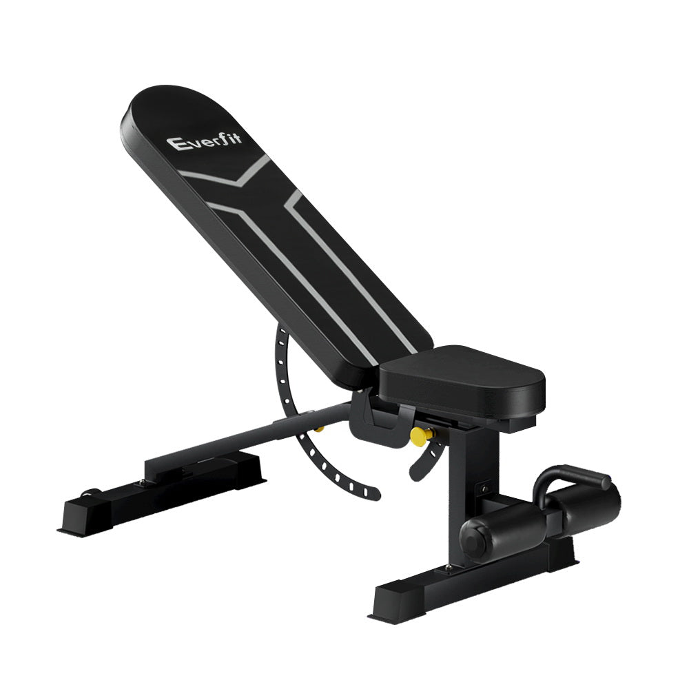 Everfit Weight Bench 450KG FID Bench Adjustable Bench Press Home Gym Equipment Everfit