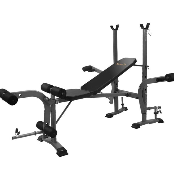 Everfit Weight Bench Adjustable Bench Press 8-In-1 Gym Equipment Everfit