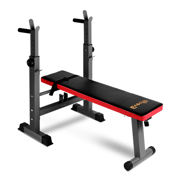 Everfit Multi-Station Weight Bench Press Weights Equipment Fitness Home Gym Red freeshipping - Awezingly