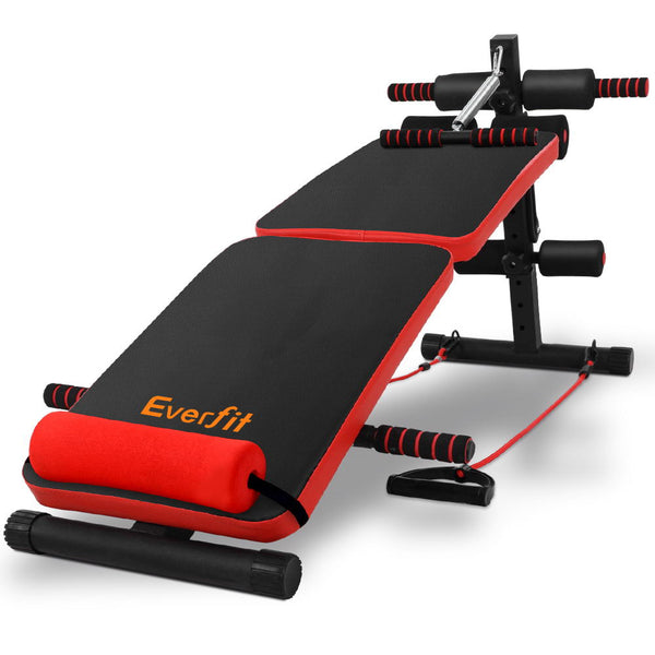 Everfit Adjustable Sit Up Bench Press Decline freeshipping - Awezingly