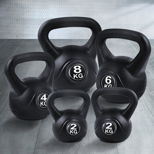 22kg Kettlebell Kettlebells Set Kettle Bell Bells Kit Weight Fitness Exercise Does not apply