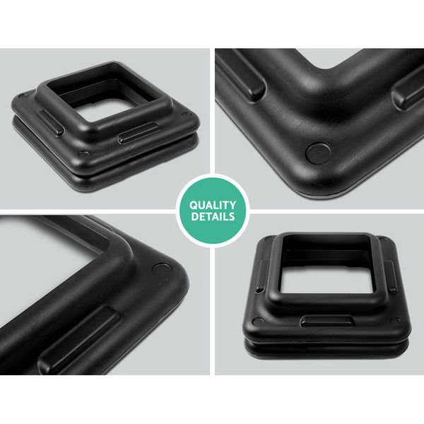 Everfit Set of 2 Aerobic Step Risers Exercise Stepper Block Fitness Gym Workout Bench Everfit