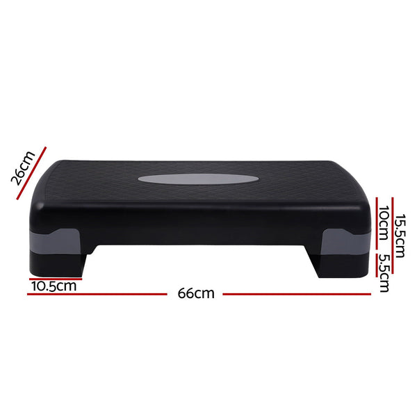 Aerobic Step Exercise Stepper Steps Fitness Block Bench Riser Home Gym Does not apply