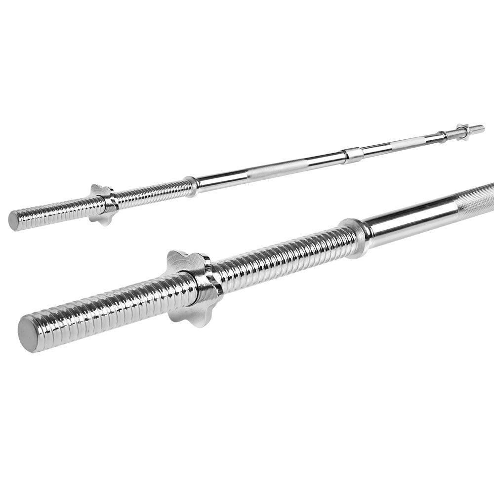 5.5FT Barbell Bar Steel Fitness Exercise Weight Press Gym Home 168CM Does not apply